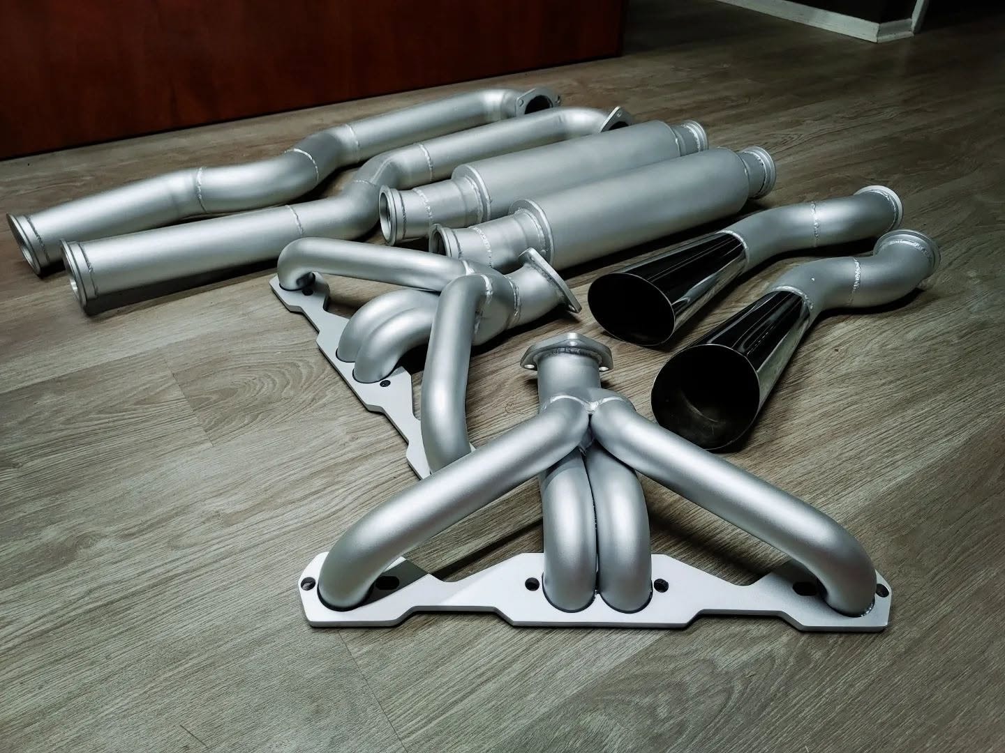 Full exhaust system set