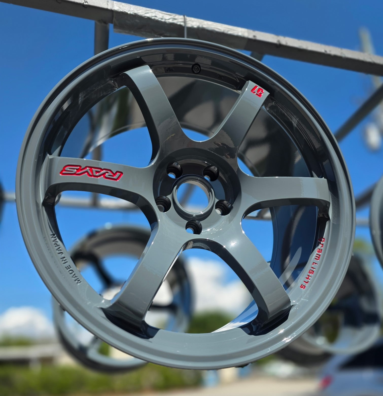 Powder coated metal parts